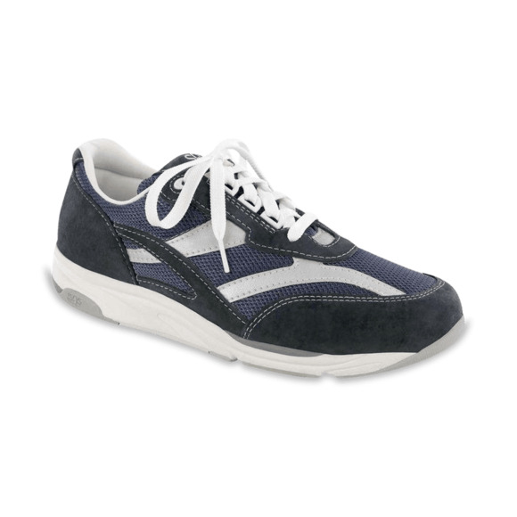 SAS Women's 8.5W Blue Tour Mesh Lace Up Walking Sneaker Athletic Comfort E7-4 - Picture 1 of 9
